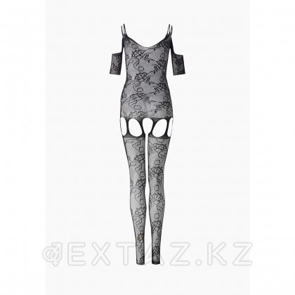 Боди-комбинезон черный с ажурным рисунком (Impulse) (S-L) от sex shop Extaz фото 8
