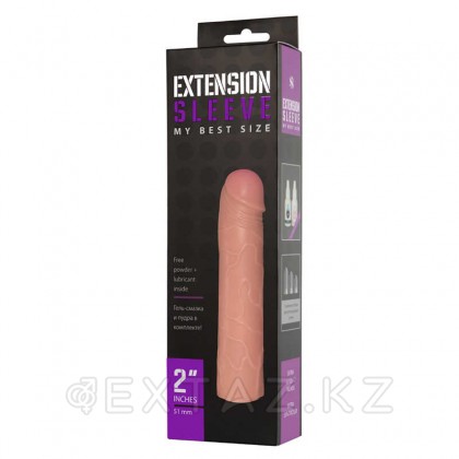 Насадка-удлинитель Extension sleeve (17*4,6) от sex shop Extaz фото 2