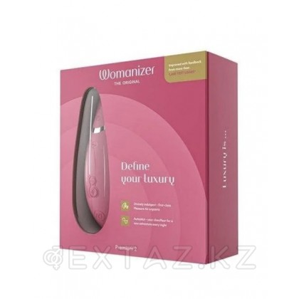 Бесконтактный клиторальный стимулятор Womanizer Premium 2 розовый от sex shop Extaz фото 7