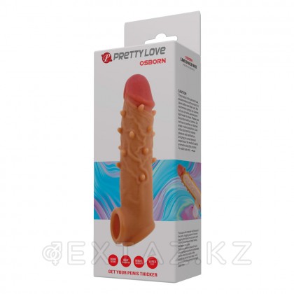 Насадка на пенис Osborn c креплением под мошонку от sex shop Extaz фото 4