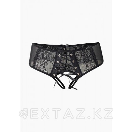 Искушающие шортики с доступом и декоративной шнуровкой спереди (Easy to love) (S/M (42-44)) от sex shop Extaz фото 6
