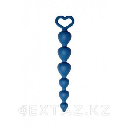 Анальная цепочка Heart Ray (кобальт) от sex shop Extaz