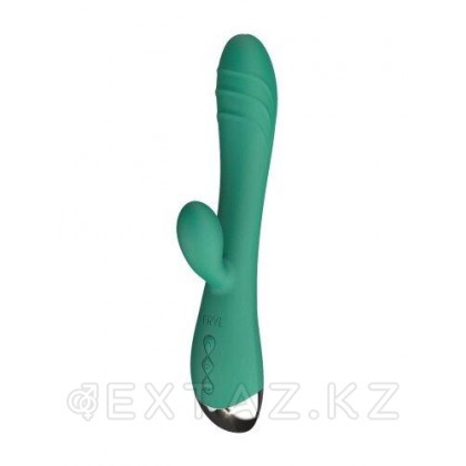 Вибратор кролик Eridan, цвет хвойный зеленый (SOLAR) от sex shop Extaz