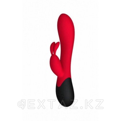 Нагреваемый вибратор кролик Gemini, цвет алый (INFINITE collection) от sex shop Extaz