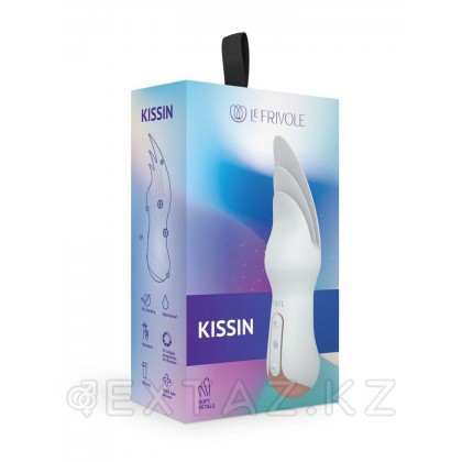 Вибратор с тремя лепестками Kissin, цвет белый (INFINITE) от sex shop Extaz фото 2