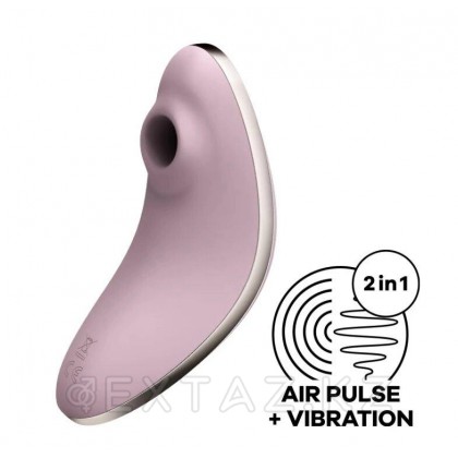 Клиторальный стимулятор с вибрацией Satisfyer Vulva Lover 1 фиолетовый от sex shop Extaz