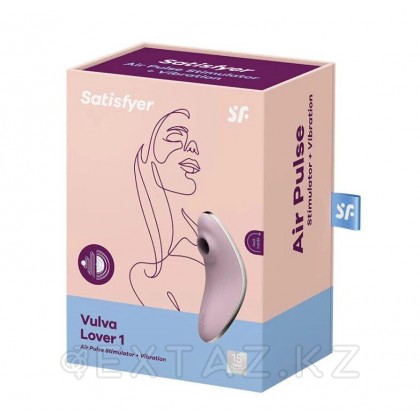 Клиторальный стимулятор с вибрацией Satisfyer Vulva Lover 1 фиолетовый от sex shop Extaz фото 4