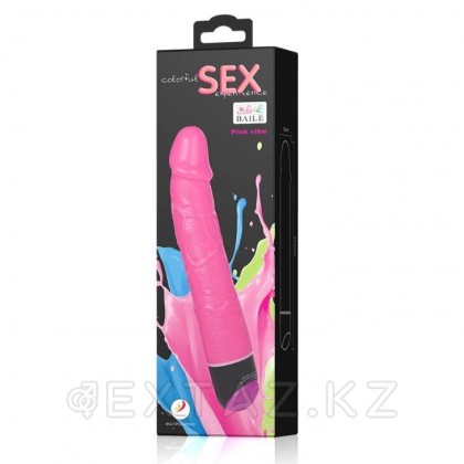 Мультискоростной вибратор Pink vibe (19,5*4,4 см.) от sex shop Extaz