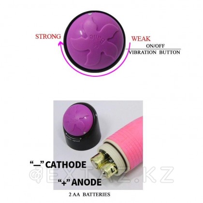 Мультискоростной вибратор Pink vibe (19,5*4,4 см.) от sex shop Extaz фото 6
