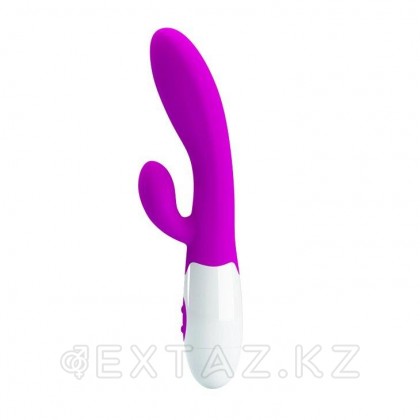 Вибратор с клиторальным стимулятором Alvis (20*3,3 см.) от sex shop Extaz фото 7