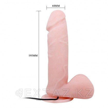 Реалистичный вибратор Oliver на присоске (19,5*4,4 см.) от sex shop Extaz фото 6
