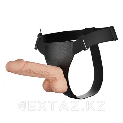 Страпон с вибрацией и пультом управления Ultra Passionate Harness (раб. 18*5 см.) от sex shop Extaz