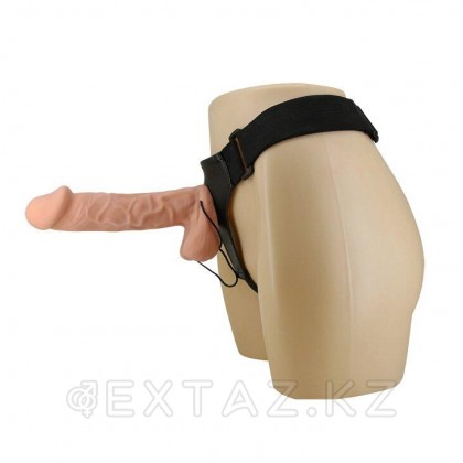 Страпон с вибрацией и пультом управления Ultra Passionate Harness (раб. 19*5,5 см.) от sex shop Extaz фото 8