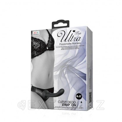 Страпон на трусиках Ultra Passionate Harness (15,8*3,8 см.) черный от sex shop Extaz фото 3