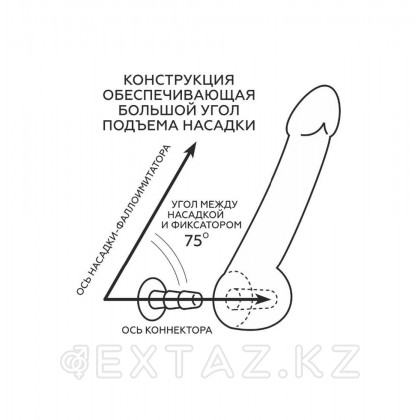 Пояс премиум класс (S) WOMAN SIMPLEX с 3 насадками от sex shop Extaz фото 6