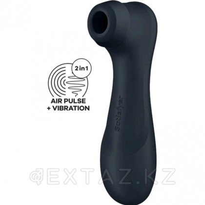 Клиторальный стимулятор Satisfyer Pro 2 Generation 3 с функцией Liquid Air и вибрацией (черный) от sex shop Extaz
