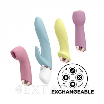 Набор секс-игрушек Satisfyer Marvelous Four (вибратор, вибратор-кролик, массажер, вакуумный стимулятор) от sex shop Extaz