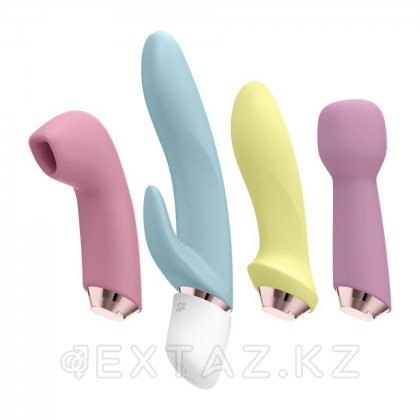 Набор секс-игрушек Satisfyer Marvelous Four (вибратор, вибратор-кролик, массажер, вакуумный стимулятор) от sex shop Extaz фото 5