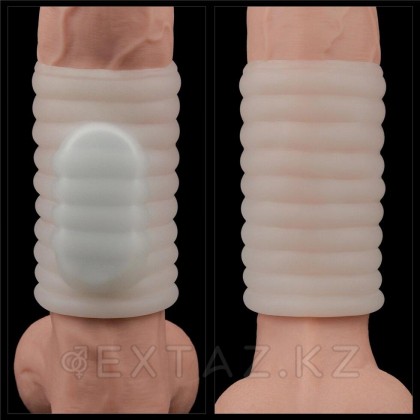 Насадка на пенис с вибрацией Wave Knights Ring  (10*3,7) от sex shop Extaz фото 4