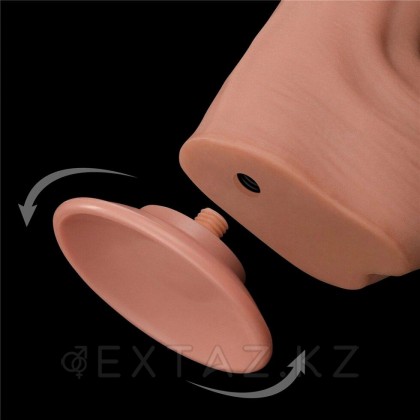 Фаллоимитатор с мошонкой Sliding Skin с двойным покрытием (29 см) от sex shop Extaz фото 2