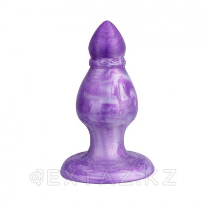 Анальная пробка Fantasy Queen от Silexd, фиолетовая от sex shop Extaz