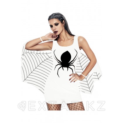 Платье «паук» размер S, белое от sex shop Extaz