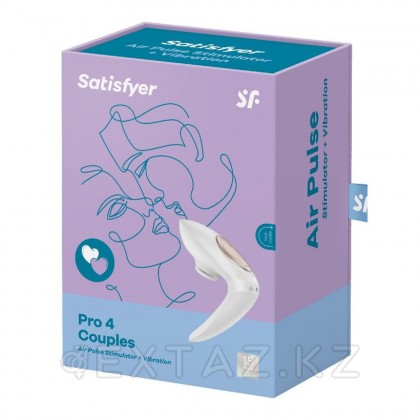 Вибро-вакуумно-волновой стимулятор для пар Satisfyer Pro 4 Couples  от sex shop Extaz фото 14