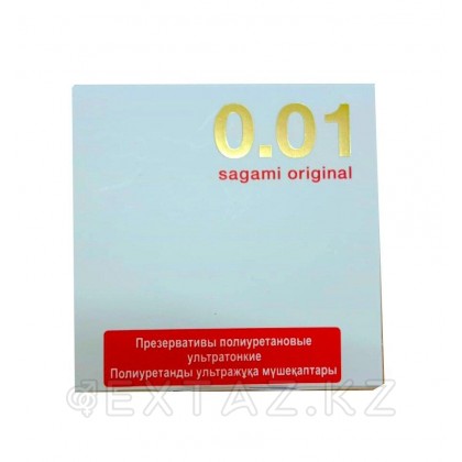 Презервативы полиуретановые Sagami Original 001 (0.01 мм) 1шт. от sex shop Extaz