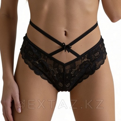 Кружевные трусики с доступом и стрепами Easy to love, S/M, 42-44 от sex shop Extaz