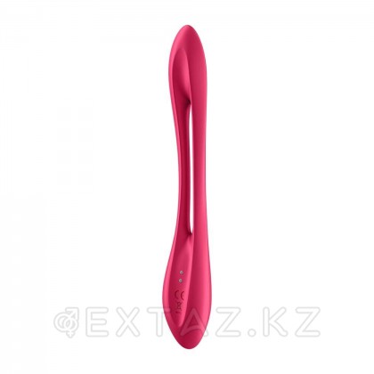 Универсальный гибкий вибратор для пар Satisfyer Elastic Joy красный от sex shop Extaz фото 8