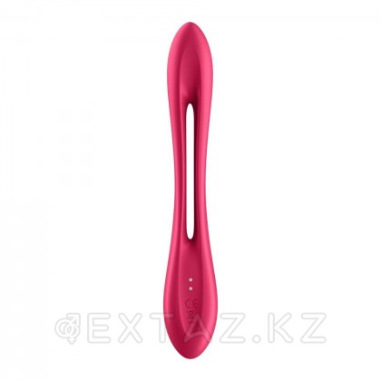Универсальный гибкий вибратор для пар Satisfyer Elastic Joy красный от sex shop Extaz фото 2