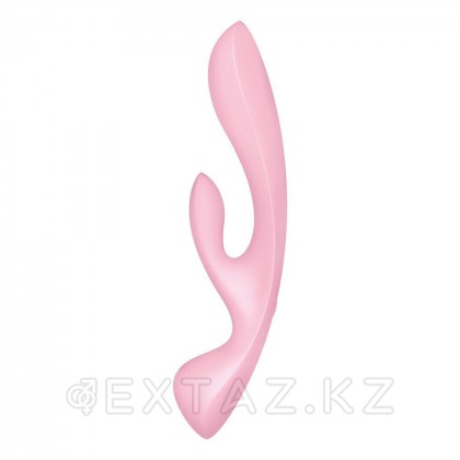 Вибратор-кролик Satisfyer Triple Oh розовый от sex shop Extaz фото 9