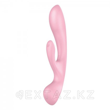 Вибратор-кролик Satisfyer Triple Oh розовый от sex shop Extaz фото 2