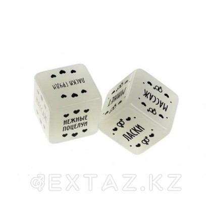 Эротический набор для двоих «Во власти страсти» 3 в 1 (верёвка, 10 карт, 2 кубика), 18+ от sex shop Extaz фото 3