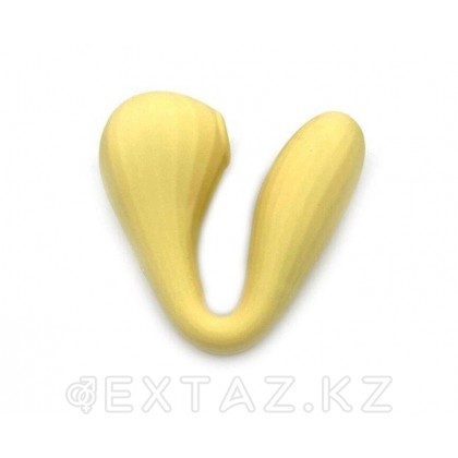 Вакуумный вагинально-клиторальный стимулятор Bobi Yellow от Magic Motion от sex shop Extaz фото 4