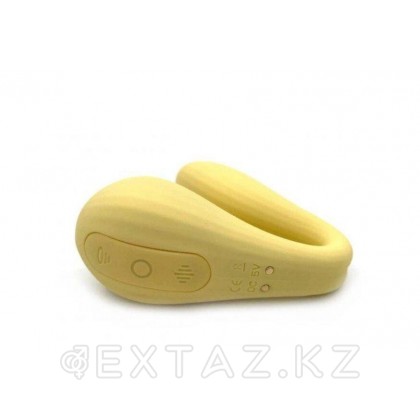 Вакуумный вагинально-клиторальный стимулятор Bobi Yellow от Magic Motion от sex shop Extaz фото 5