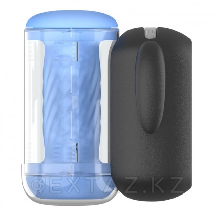 Инновационный робот-мастурбатор Black Knight с функцией пенетрации от Amovibe от sex shop Extaz фото 3