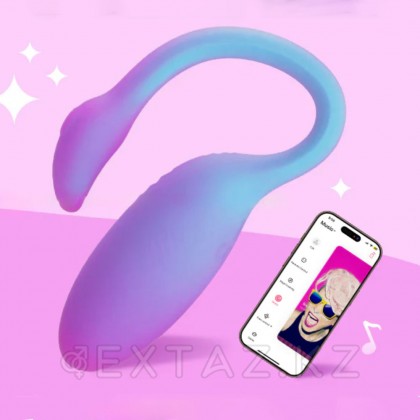 Вибромассажёр с интеллектуальным управлением Magic Flamingo Max от Magic motion фиолетовый от sex shop Extaz фото 6