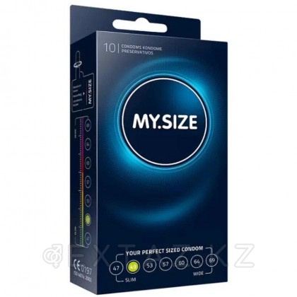 Презервативы My Size Pro классические 10 шт. (размер w=49 мм.) от sex shop Extaz