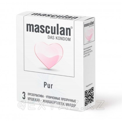 Презерватив Masculan  PUR № 3 (ПУР утонченные прозрачные) от sex shop Extaz