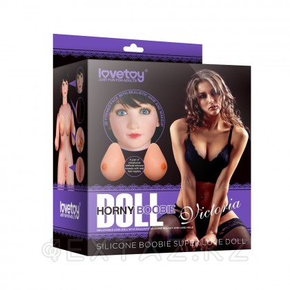 Кукла силиконовая Love Doll брюнетка от sex shop Extaz