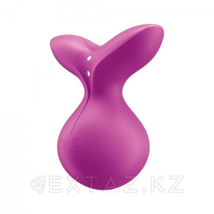 Стимулятор клитора Satisfyer Viva la Vulva 3 фиолетовый от sex shop Extaz фото 8