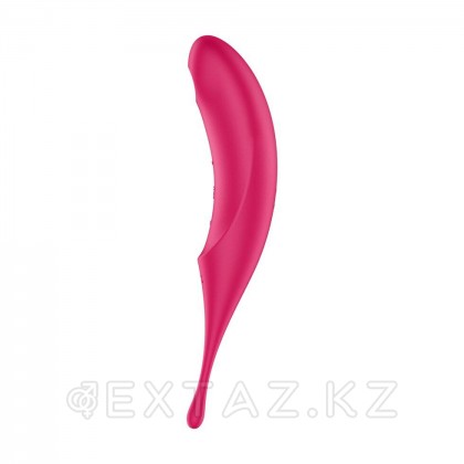 Вибратор с воздушной стимуляцией клитора Satisfyer Twirling Pro красный от sex shop Extaz фото 5