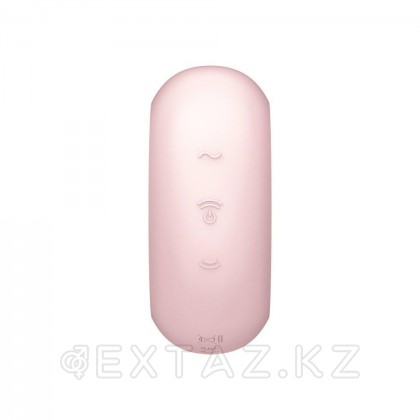 Воздушный клиторальный стимулятор с вибрацией Satisfyer Pro To Go 3 розовый от sex shop Extaz фото 7