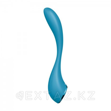 Мульти вибратор Satisfyer G Spot Flex 5+ бирюзовый (Connect APP) от sex shop Extaz фото 7