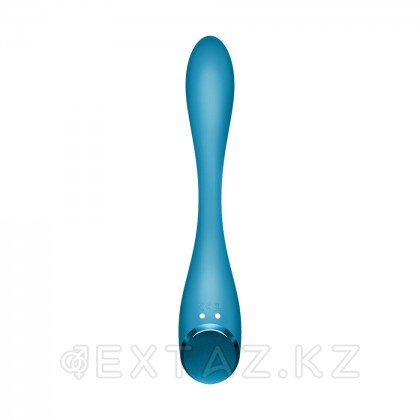 Мульти вибратор Satisfyer G Spot Flex 5+ бирюзовый (Connect APP) от sex shop Extaz фото 4
