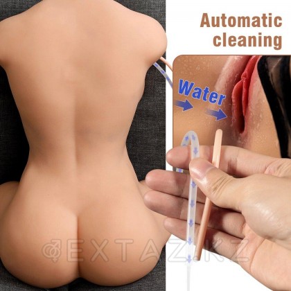 Реалистичный мастурбатор в виде женского тела  с функцией вибрации и всасывания NLONELY от sex shop Extaz фото 8