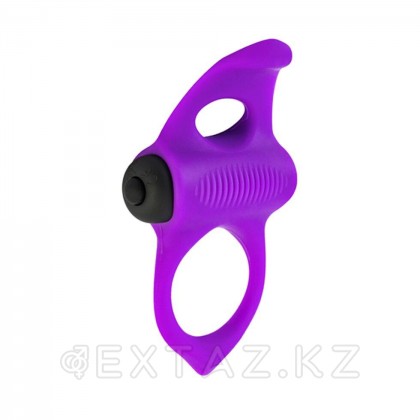 Эрекционное виброкольцо Lingus Max фиолетовое от Adrien lastic от sex shop Extaz