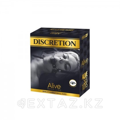 Кляп для рта Alive Discretion, красный  от sex shop Extaz фото 4