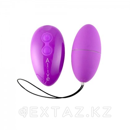 Виброяйцо Magic Egg фиолетовый с пультом ДУ от Alive от sex shop Extaz